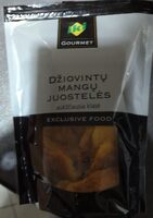Džiovintų mangų juostelės