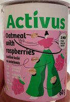 Oatmeal with raspberries