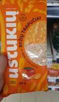 Rice Cakes with Mango Flavored Coating