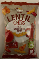 “Thai sweet chilli” taste red lentil snacks