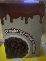 Céréales type pétales au chocolat
