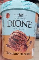 Chocolate hazelnut ice cream