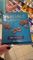 Pergale juodas didelis sokolad