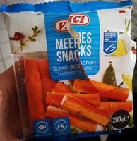 Meeres Snacks, Surimi Mit Krabbenaroma