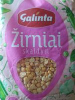 Chickpeas chopped