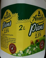 2.5% piens