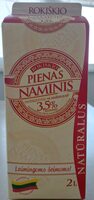Naminis Pienas 3,5%