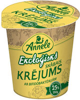 Ekoloģisks skābals krējum