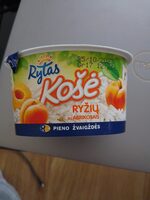 Ryžių košė su abrikosais Rytas