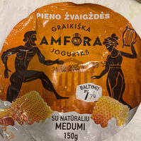 Greek yogurt with honey