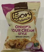 Onion and Sour cream style bread crisps