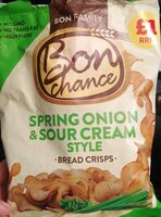 Bread crisps - Spring onion & sour cream