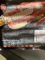 Saucisses de Poulet Hot&Spicy