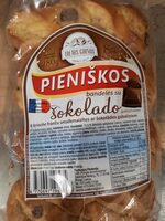 Pieniškos bandelės su šokolado gabaliukais