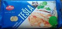Puff pastry dough folded