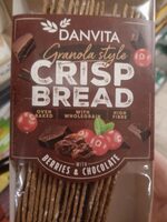Danvita Crisp Bread - berries and chocolate