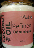 Refined odourless coconut oil