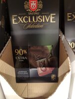 Exclusive selection chocolate, extra dark