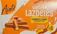 Glazed Curd Sticks With Caramel