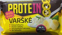 Varškė bananų skonio