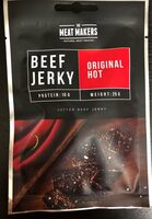 Beef jerky original hot