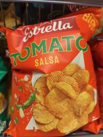 Tomato salsa crisps