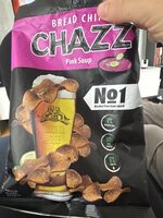 Chazz Pink Soup Bread Chips