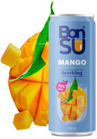 Sparkling mango juice