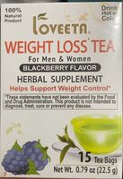 Weight loss tea