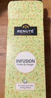 Infusion, fruits du verger