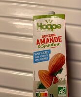 Boisson Amande & Spiruline.