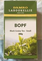 Black grainy tea