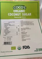 Organic coconut sugar