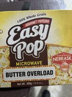 Butter Overload Microwave Gourmet Popcorn