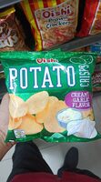 Potato Crisps Creamy Garlic