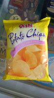 Oishi potato chips plain salted