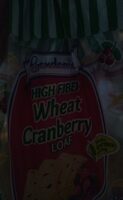 High Fiber Wheat Cranberry Loaf