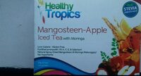 Mangosteen-Apple Iced Tea with Moringa