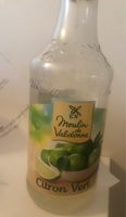 Sirop citron vert