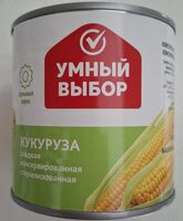 Кукуруза Сладкая Консервированная Стерилизованная