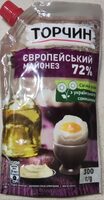 Майонез "Європейський", 72% жиру