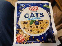 Instant oats blueberry