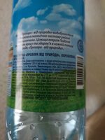 Вода мінеральна негазована