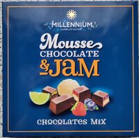 Mousse chocolate & jam suklaasekoitus
