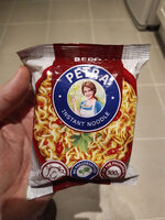 Instant noodle beef flavour