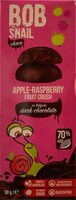 Apple-Raspberry Fruit Crush in Belgian Dark Chocolate