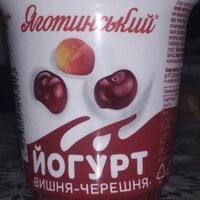 Йогурт вишня черешня