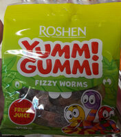 Yummi Gummi fizzy worms