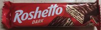 Вафельний батончик Roshetto Dark chocolate