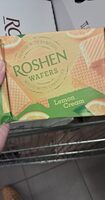 Neapolitanne cu umplutură de lămâie “Wafers Roshen”